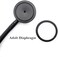 Med-Core Stethoscope Diaphragm Replacement Spare Parts Kit, Adult and Pediatric Chestpiece + Pair Soft Tip Ear Pieces. Cardiology IV and Classic III