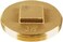 Oatey 42373 185 Brass Cleanout Plug, 3-1/2-Inch