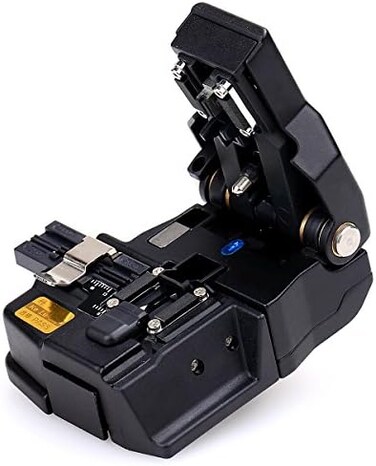 KELUSHI High Precision HS-30 Optic Fiber Cleaver Fiber Optics Cutter with 48000 Cleaves