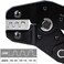 IWISS SN-48B Non-Insulated Tabs and Receptacles Crimping Plier AWG26-16 0.14-1.5mm by Iwiss