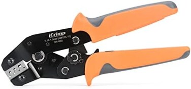 IWISS SN-48B Non-Insulated Tabs and Receptacles Crimping Plier AWG26-16 0.14-1.5mm by Iwiss