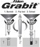 Alden 8440P Grabit Pro Broken Bolt and Damaged Screw Extractor 4 Piece Kit