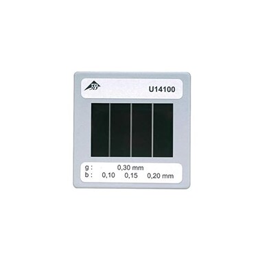3B Scientific U14100 Diaphragm With 3 Double Slits Of Different Width