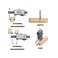 Clockwise Tools DCLR-0805 Electronic Digital Caliper Inch/Metric/Fractions Conversion IP54 Protection 0-8 Inch/200 mm Stainless Steel Body Super Large LCD Screen Auto Off Featured Measuring Tool