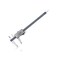 Clockwise Tools DCLR-0805 Electronic Digital Caliper Inch/Metric/Fractions Conversion IP54 Protection 0-8 Inch/200 mm Stainless Steel Body Super Large LCD Screen Auto Off Featured Measuring Tool