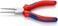 KNIPEX Tools - Long Nose Pliers, Round Tips, Multi-Component (3035160)