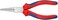 KNIPEX Tools - Long Nose Pliers, Round Tips, Multi-Component (3035160)