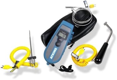 Cooper-Atkins 93013-K EconoTemp Thermocouple Kit, 3 Probes and 1 Soft Carrying Case
