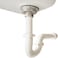 Plumb Pak Keeney 400PVCK PVC P-Trap Pipe Kit with Reducing Washer and Adapter, 1-1/2-Inch or 1-1/4-Inch x 1-1/2-Inch, White
