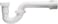 Plumb Pak Keeney 400PVCK PVC P-Trap Pipe Kit with Reducing Washer and Adapter, 1-1/2-Inch or 1-1/4-Inch x 1-1/2-Inch, White