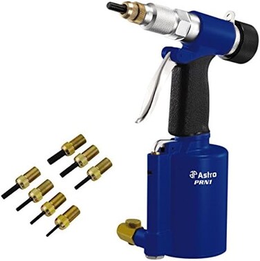 Astro Pneumatic Tool PRN1 3/8" Capacity Pneumatic Rivet Nut Setting Kit - Metric &amp; SAE