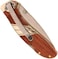 Old Timer 31OT Medium Lockback 6.5in High Carbon S.S. Folding Pocket Knife with 2.9in Drop Point Blade and Wood Handle for Hunting, Whittling, Carving, Camping, EDC, and Outdoors