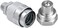 Zinger 3/8" Hydraulic Quick Coupler Set Replaces Enerpac C-604,Connect and Disconnect Under 10,000 PSI Pressure, with 2 Dust Caps