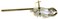 Eisco Chemical Resistant Steel Lab Stand Set - Support Stand (8" x 5"), 12mm Dia. Rod (24" L), Cork Lined Burette Clamp with Boss Head and Retort Ring