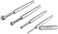 Accusize Industrial Tools 4 Pc Small Hole Gauge Set, Ball Type, inch/mm, 1/8 to 1/5, 1/5 to 3/10, 3/10 to 2/5, 2/5 to 1/2, 3604-5001