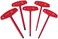 Wiha 33478 Insulated T-Handle Hex Metric Set with 4.0, 5.0, 6.0, 8.0 and 10.0mm, 5-Piece
