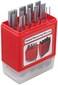 Accusize Industrial Tools U.S. and Metric Thread Measuring Wire Set with Thread Measuring Wire Holders, Eg06-1002