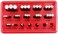 Accusize Industrial Tools U.S. and Metric Thread Measuring Wire Set with Thread Measuring Wire Holders, Eg06-1002