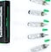 TechDiamondTools Diamond Polishing Paste Set of 5 Syringes X 5 Grams (L), Polishing Finishing Compound, Sizes 5000 8000 14000 50000 100000 Grit, Mesh - With Light(10%) Concentration of Diamond Powders