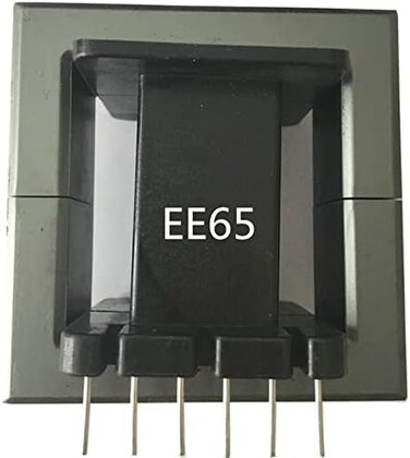 Hondark 2sets EE65B Large Power Transformer ferrite core Isolater ferrite RF Choke ferrite Bead with 6+6pin Vertical Bobbin MnZn PC40