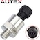 AUTEX 150 Psi Pressure Transducer/Sender/Sensor 150/200 Psi Stainless Steel 1/8&rdquo;-27 NPT Pressure Transducer Sensor Compatible With Oil, Fuel, Air, Water