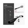MDF Instruments Tromner Neurological Reflex Hammer with Built-in Brush for cutaneous and Superficial responses - Light - HDP Handle - Black (MDF555P-11)