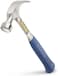 Estwing ESTE316C 14-218 16-Ounce Claw Hammer with Nylon Vinyl Cushion Grip Handle, Smooth Face, 1-Pack, Blue, White