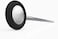 MDF Instruments Babinski Telescoping 2.0 Neurological Reflex Hammer with Built-in Brush - Black (MDF535XT-11)