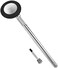 MDF Instruments Babinski Telescoping 2.0 Neurological Reflex Hammer with Built-in Brush - Black (MDF535XT-11)