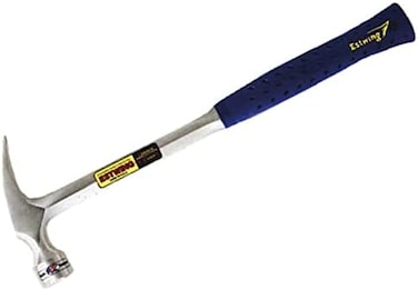 Estwing E3/28s Straight Claw Framing Hammer - Vinyl Grip 28oz