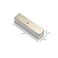 CMS Magnetics (1 Ct, 2&rdquo; x 1/2&rdquo; x 1/2&rdquo;) Grade N52 Neodymium Magnet, Super Strong Rare Earth Magnets for Industry, Science and Hobbies