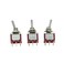 Salecom Electronics Co. 3X DPDT 6 Pin 3 Position ON/ON/ON Guitar Mini Toggle Switch Car/Boat Switches