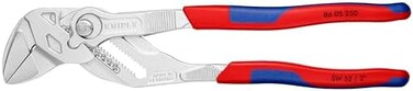 KNIPEX 10" Pliers Wrench, Ergonomic Grip, One Size