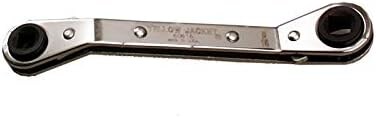 Yellow Jacket Ratcheting Refrigeration Wrench,5-5/8 i 60616