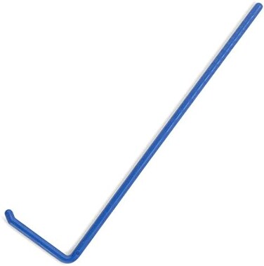 Globe Scientific 2910 L-Shaped Spreader, Sterile, Individually Wrapped, PS, Pack of 100
