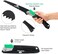 MOSSY OAK Folding Hand Saw for Wood, Bone, PVC, Tree Pruning, Camping, Hunting, Solid TPR Soft Grip with Different Blades and Pouch