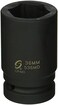 Sunex 536MD 1-Inch Drive Deep 6 Point Metric Impact Socket, 36-Mm