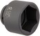 Sunex 472 3/4" Drive Standard 6 Point Impact Socket 2-1/4