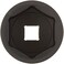 Sunex 472 3/4" Drive Standard 6 Point Impact Socket 2-1/4