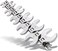 RamPro A Metric Foot Wrench Set For Easy Access To Hard-To-Reach Areas, Ideal For Tight Spaces, Great For Car Repairs - Includes Sizes: 10Mm To 24Mm - 10-Piece Set With Clip Organizer