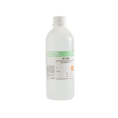 Hanna Instruments HI7061L General Purpose Electrode Cleaning Solution, 500mL Bottle