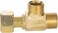 Midline Valve 73338-OM Add On Tee Fitting, Split Supply Line Outlet 3/8 in. FIP COMP x MIP x Male Brass, 3/8 in. x 3/8