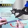 Skilled Crafter Leather Hole Punch Easily Punches Perfect Round Holes. FREE Ruler &amp; Awl Tool. Our Best Professional Puncher for Belt, Saddle, Tack, Watch Strap, Shoe, Fabric, Eyelet etc + 2Yr Wrnty