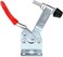 E-TING 4Pcs Hand Tool Toggle Clamp 201B Antislip Red Horizontal Clamp 201-B Quick Release Tool