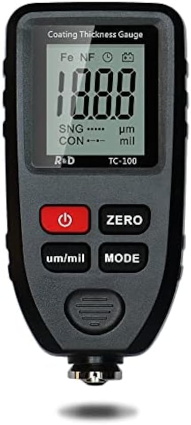 RDINSCOS Paint Thickness Gauge TC100 Car Coating Thickness Meter for Used Car Buyers, Paint Mil Thickness Meter Gauge Check The Car&rsquo;s Original Coating Auto Car Paint Meter