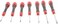 Wiha 26393 Screwdriver Set with Soft PicoFinish Handle, Hex Metric, 7 Piece