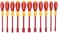 Wiha 32296 11-Piece 1000-Volt Insulated Nut Inch Driver Set