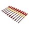 Wiha 32296 11-Piece 1000-Volt Insulated Nut Inch Driver Set