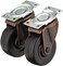 Shepherd Hardware 9346 2-Inch Medium Duty Plate Caster, 2-Pack