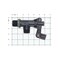 Kerick Valve PT100SS PVC Float Valve, Tank Mount, 60 gpm at 60 psi, 1" NPT Male